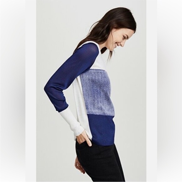 Rag & Bone Marissa Colorblock Pullover Wool Blend Sweater. - Picture 2 of 9